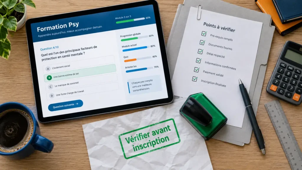 Une formation psy en ligne ne suffit pas pour devenir psychologue