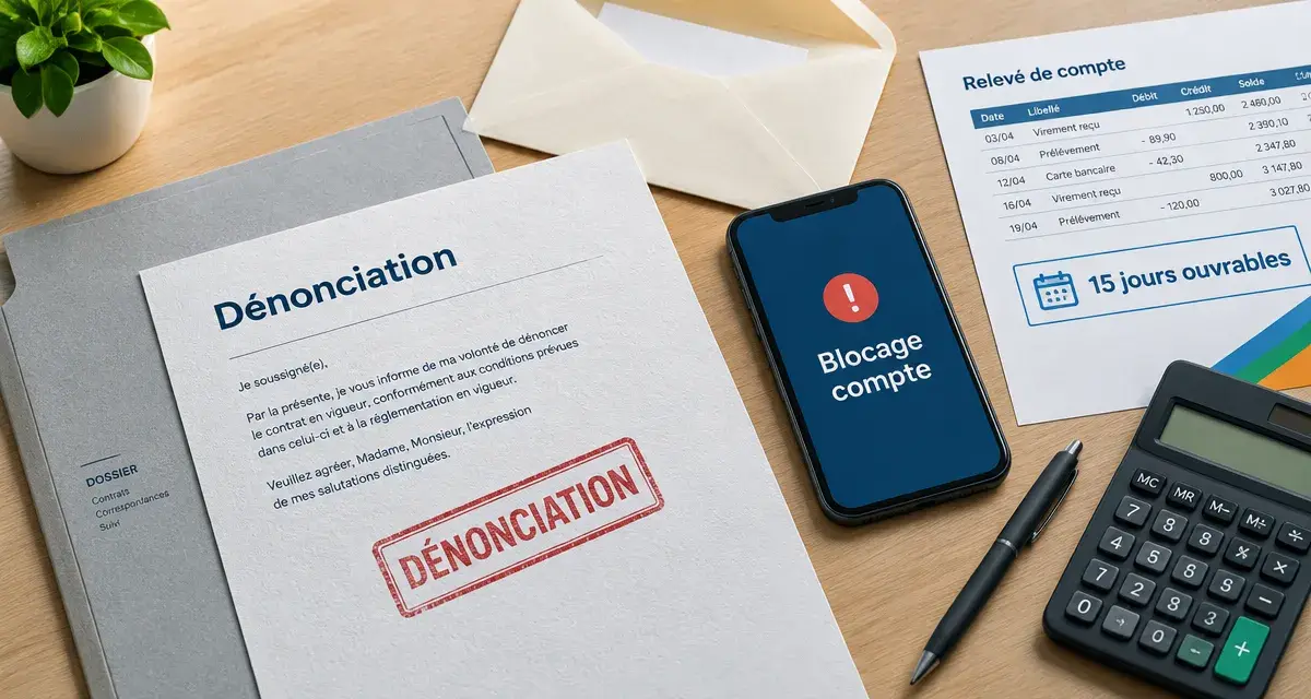 Un huissier bloque un compte bancaire sans prévenir : recours possibles et délais (15 jours ouvrables).