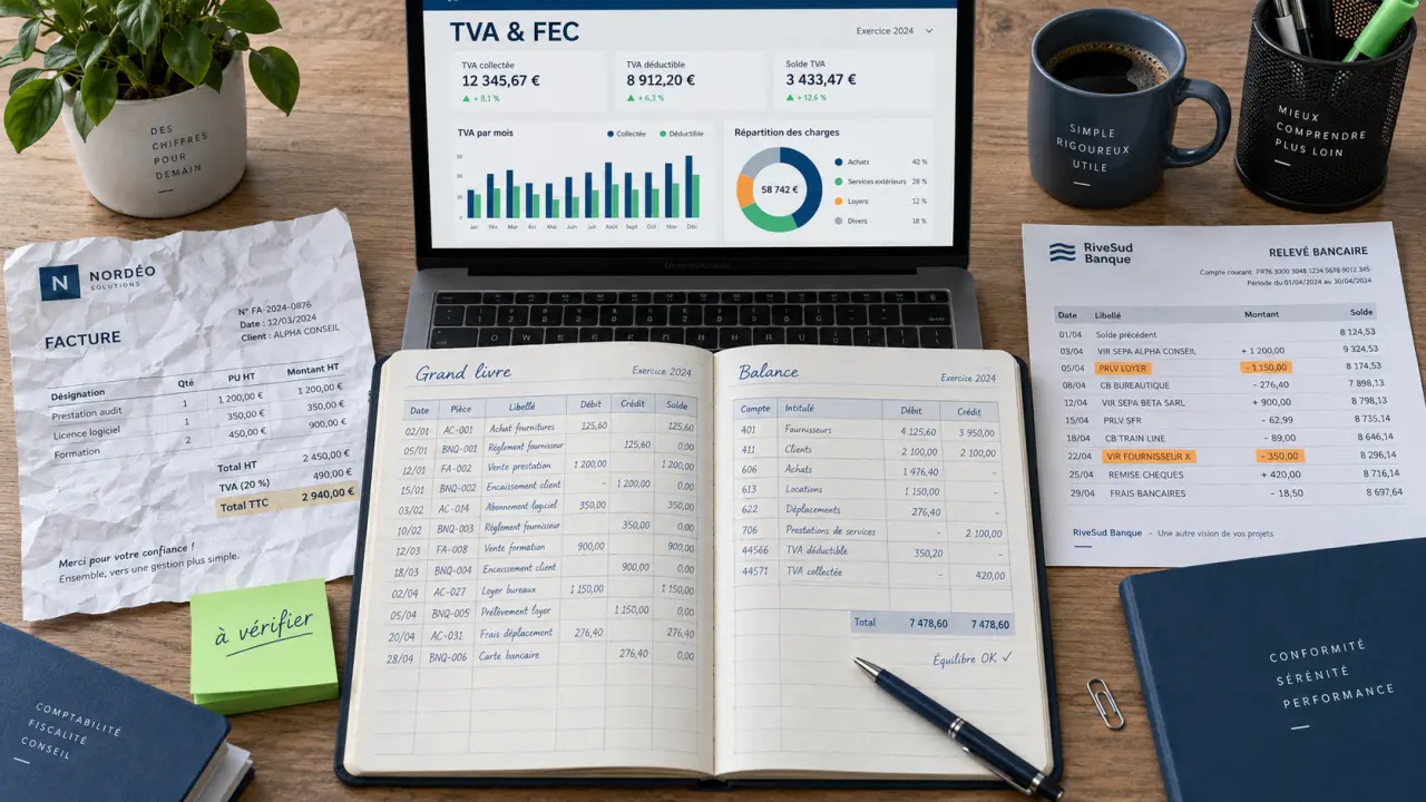 Logiciel comptabilité immobilière : TVA et flux locatifs à centraliser