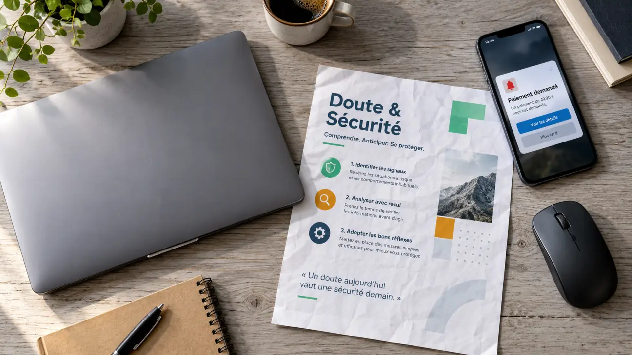 Reflexe de doute en cybersécurité definition : vérifier une demande de paiement suspecte