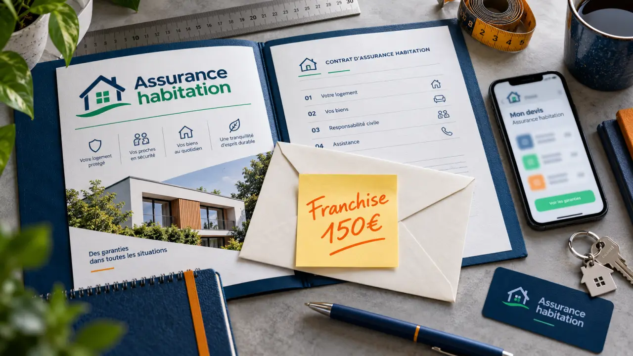 VYV assurance habitation et franchise 150€ : garanties à vérifier